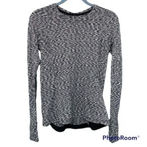 Lululemon Runderful Long Sleeve In Space Dye Size 10